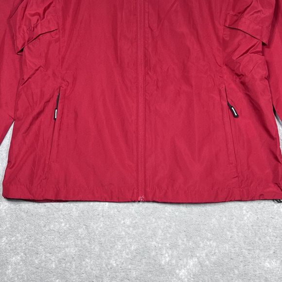 Core 365 by North End Jacket Women Large Red Lightweight Windbreaker Jacket NWT - Picture 4 of 12